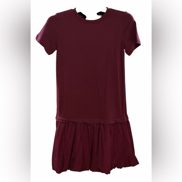 LOFT Dresses & Skirts - LOFT Burgundy Drop-Waist Dress – Size XS-Never Worn